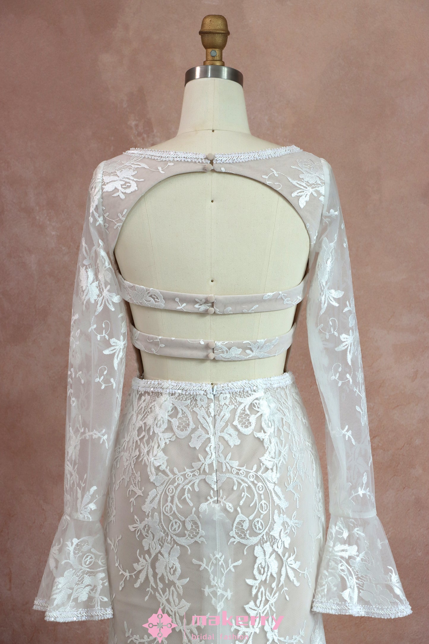 Modest Wedding Dress With Long Sleeves