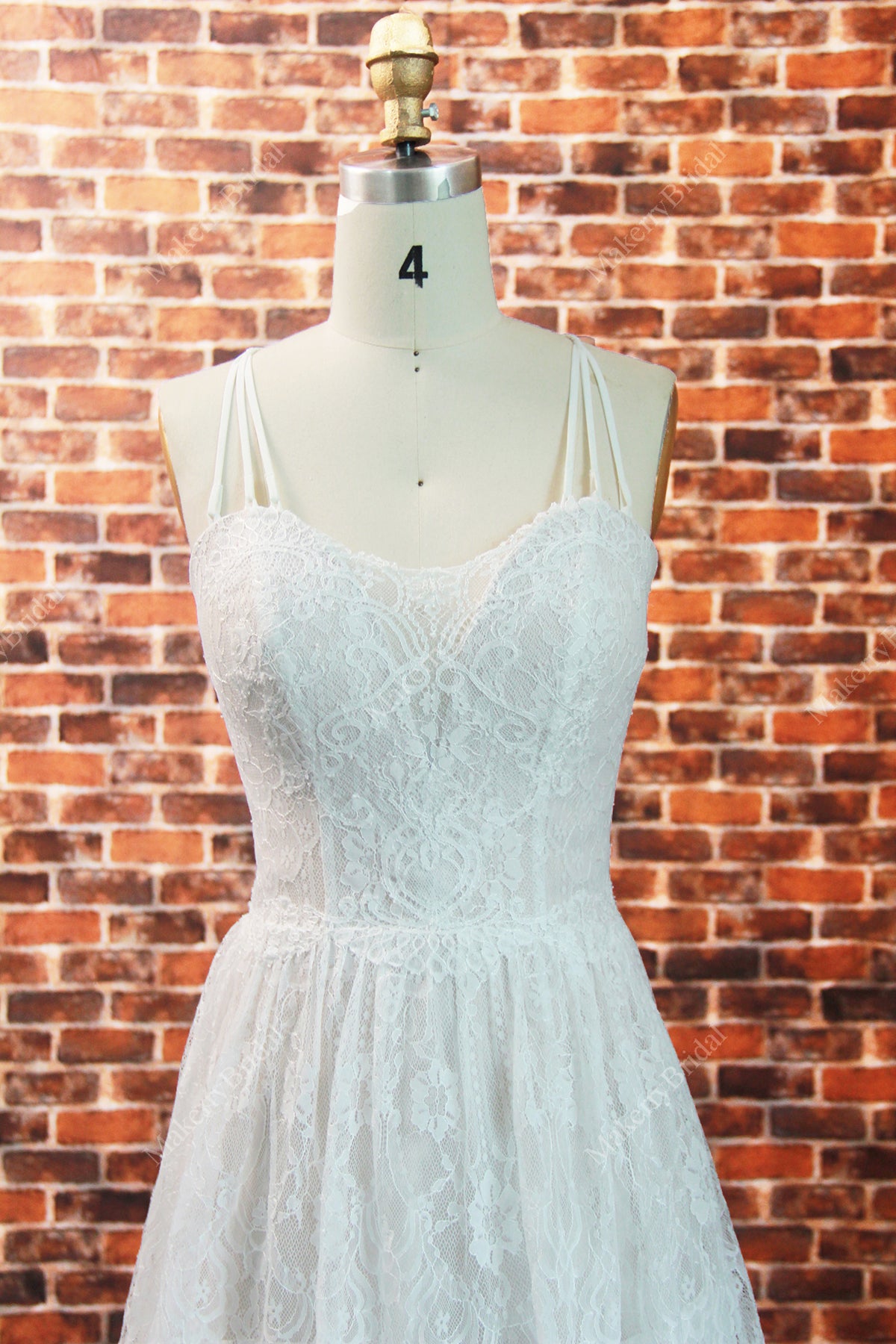 Dream Bohemian Elegant Lace Wedding Dress