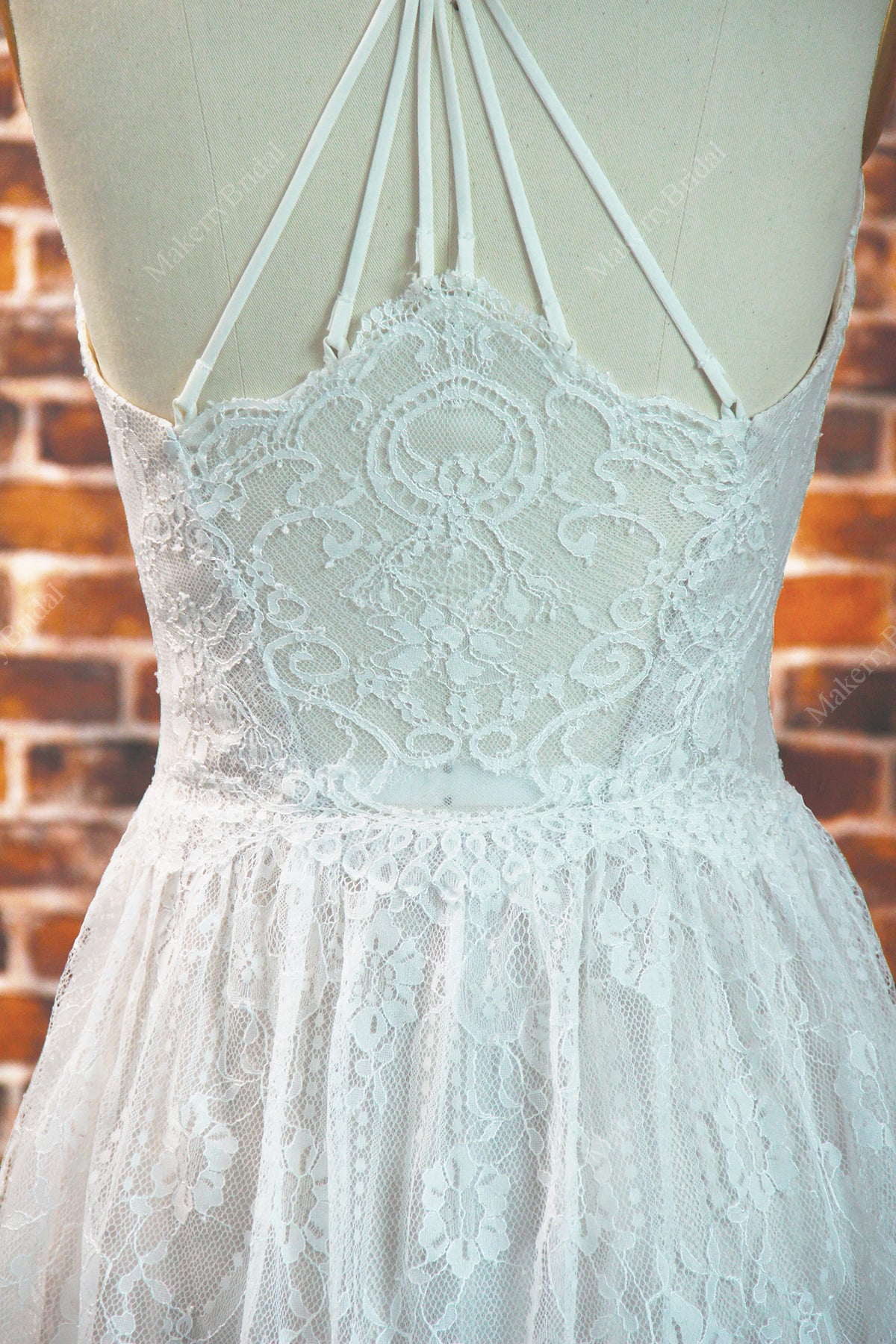 Dream Bohemian Elegant Lace Wedding Dress