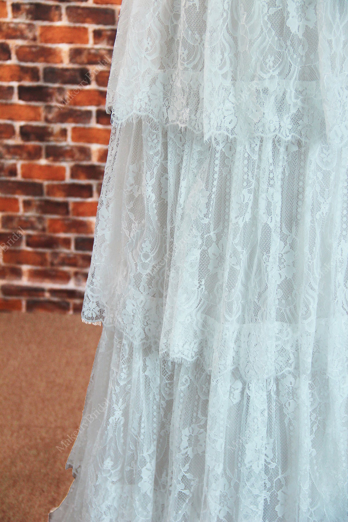 Dream Bohemian Elegant Lace Wedding Dress