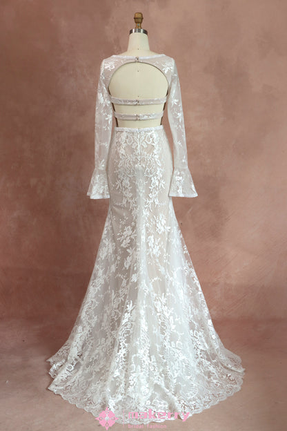 Modest Wedding Dress With Long Sleeves