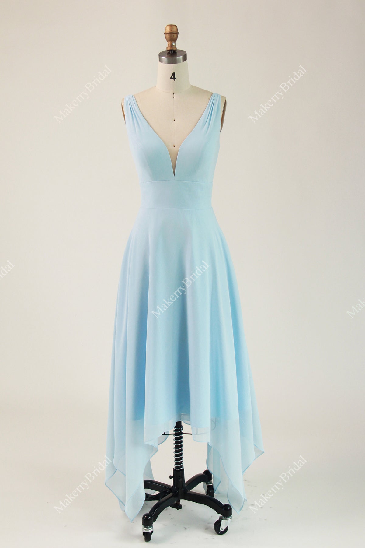 Fun and Flirty, Midi Chiffon Gown