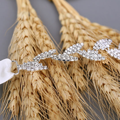 Crystal leaf grecian bridal belt