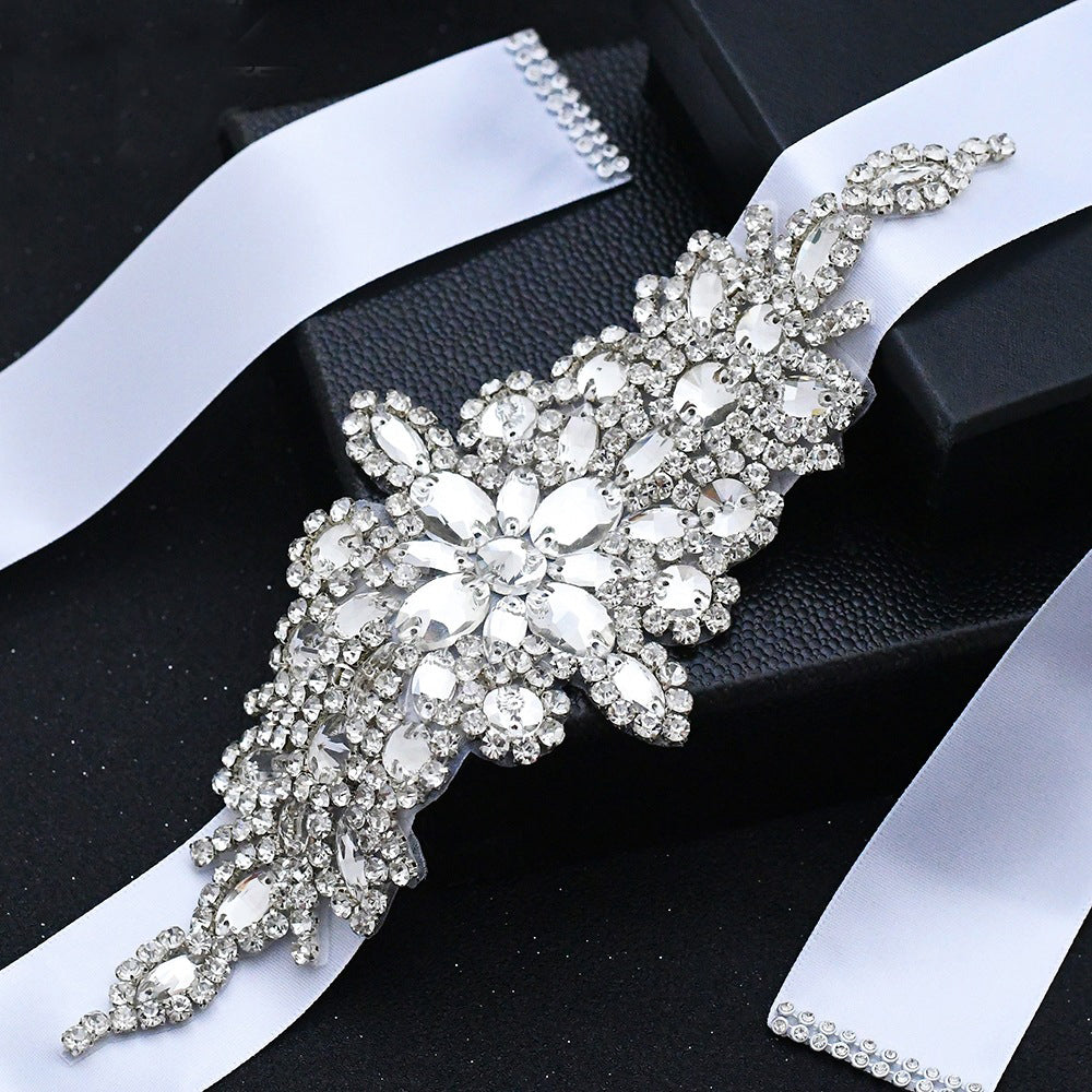 Crystals and rhinestone for wedding bridal belt