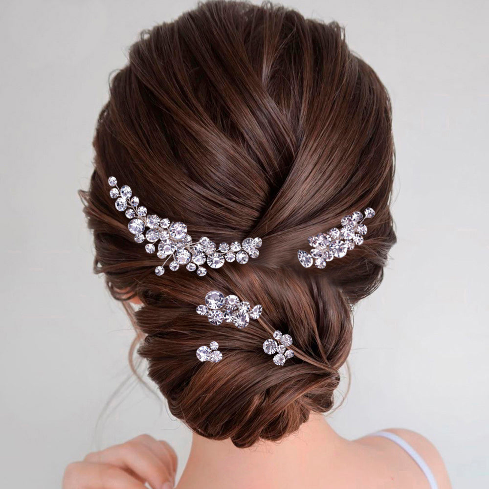 Rhinestone decor bridal Headwear